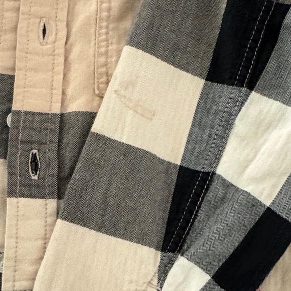 Burberry Kids Plaid Button-Down Shirt - Beige, Black, Red - Picture 11 of 11